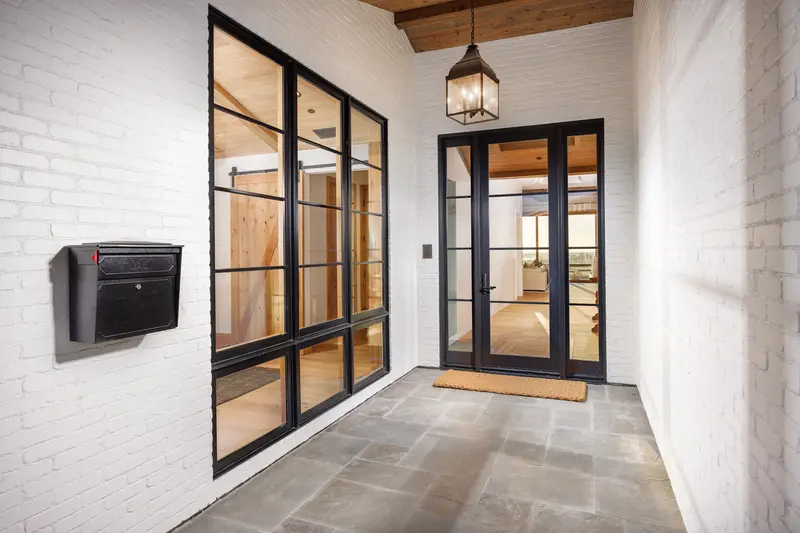 Entry at sunset — Corona Del Mar real estate photography