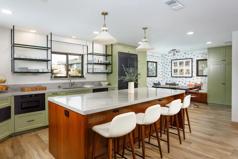 Kitchen island — Sunset Photography, Dana Point real estate photography