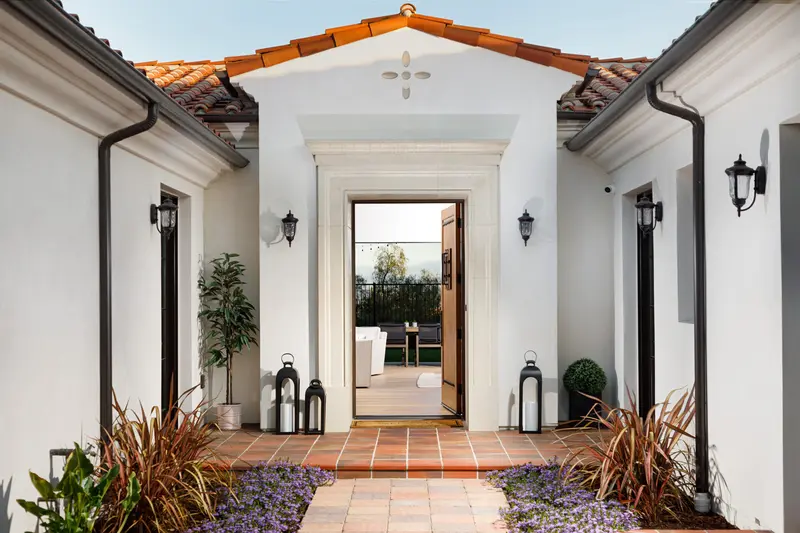 Exterior with red tile roof — Ladera Ranch real estate photography