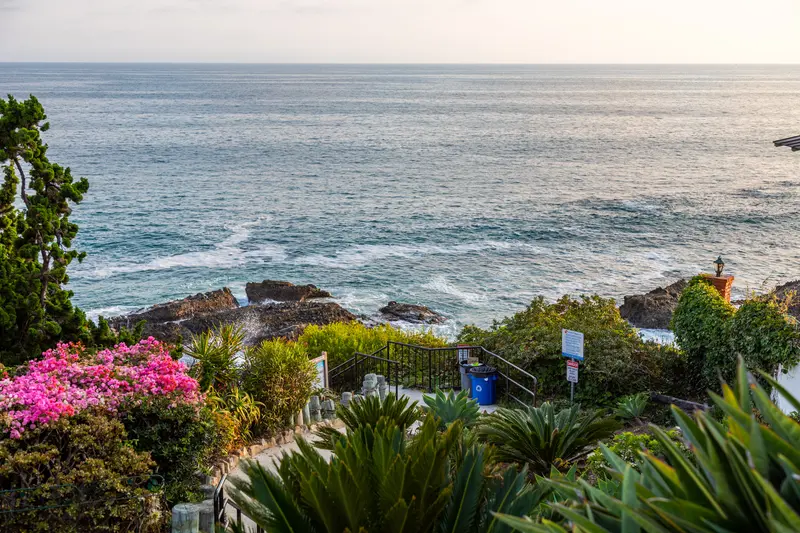 Beach view — Bungalow, Laguna Beach real estate photography