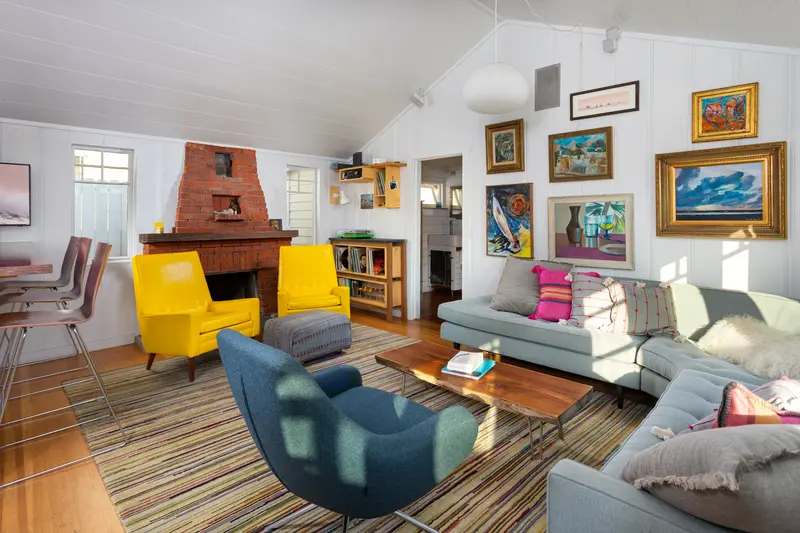 Living room — Bungalow, Laguna Beach real estate photography