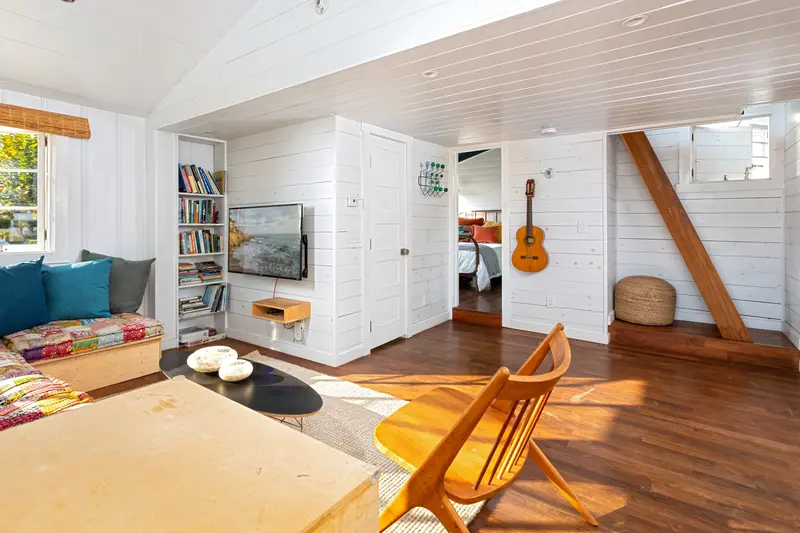 Media room — Bungalow, Laguna Beach real estate photography