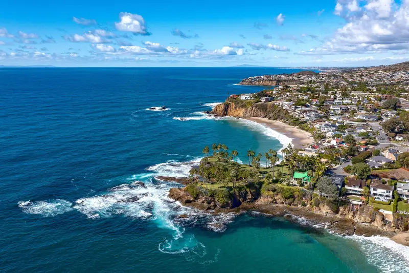 The Blue Cottage | Above Shaw's Cove — North Laguna Beach real estate photography