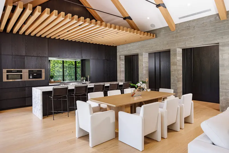 Dining room — Custom Home, Newport Beach real estate photography