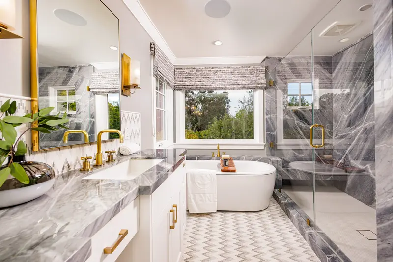 Bathroom interior, San Clemente